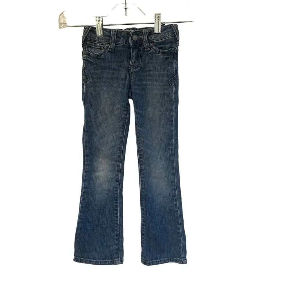 Girls Old Navy The Darling Boot-Cut Jeans sz 6 SLIM adjustable waist